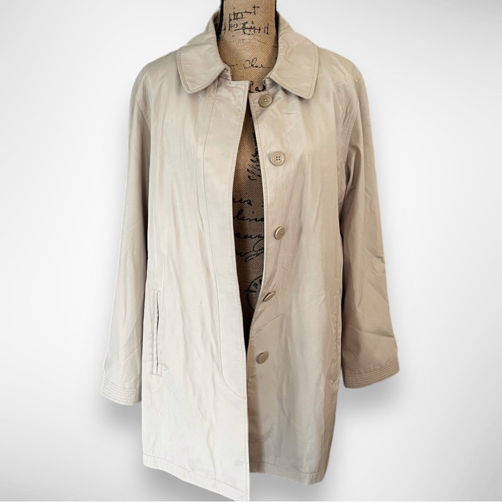 Calvin Klein Beige Trench Coat